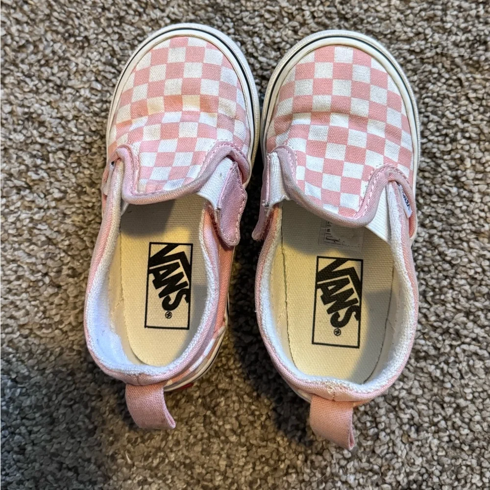 Vans checkered kids shoes - Picture 6 of 8
